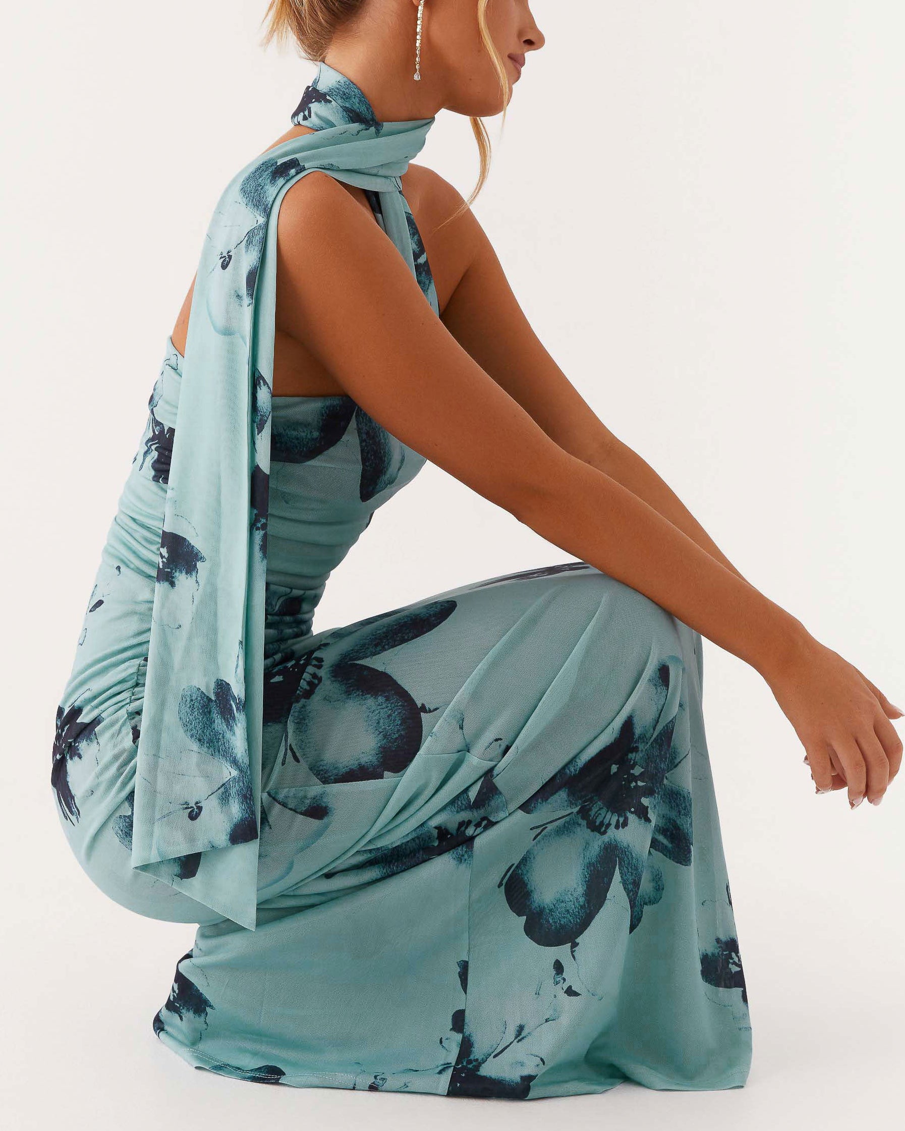 Romantic Songbird Floral Maxi Dress