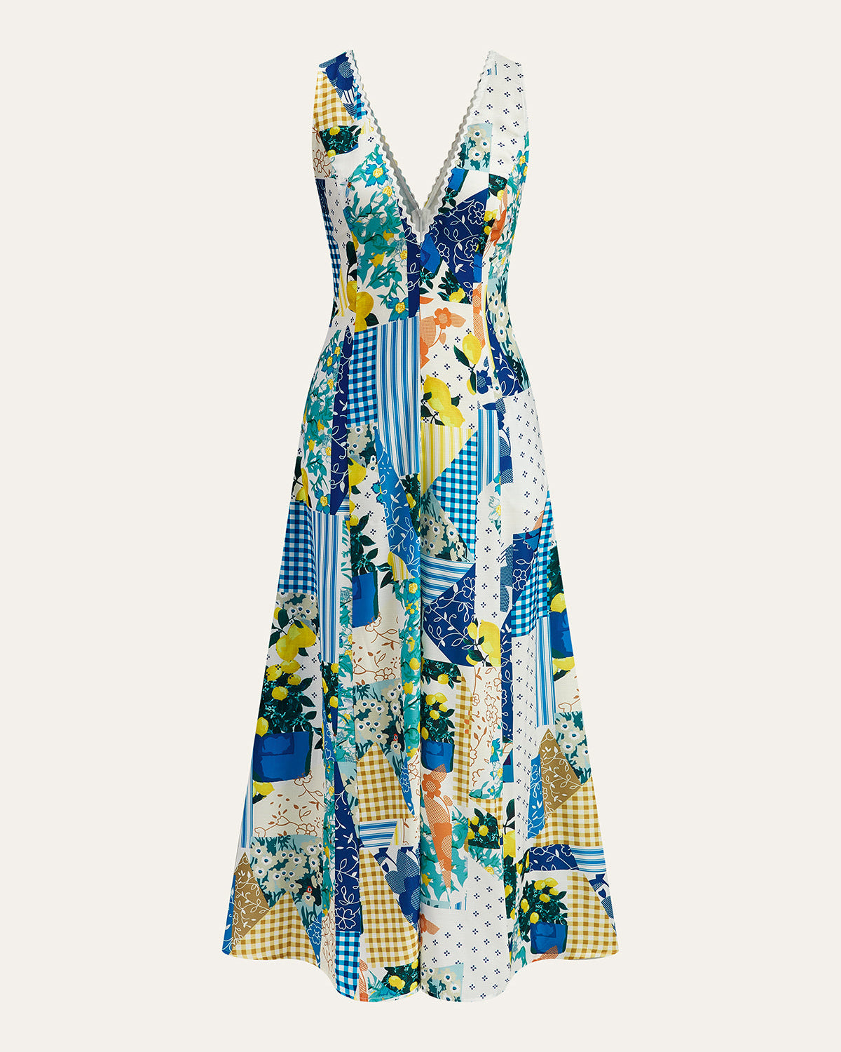 Sunshine Lemon Maxi Dress