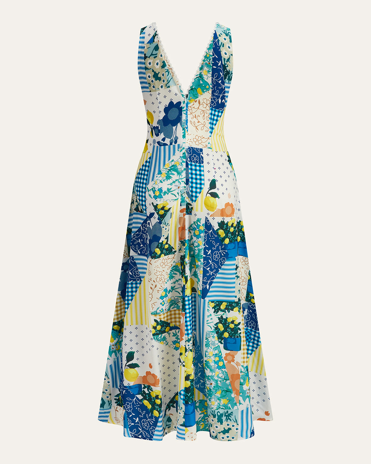 Sunshine Lemon Maxi Dress