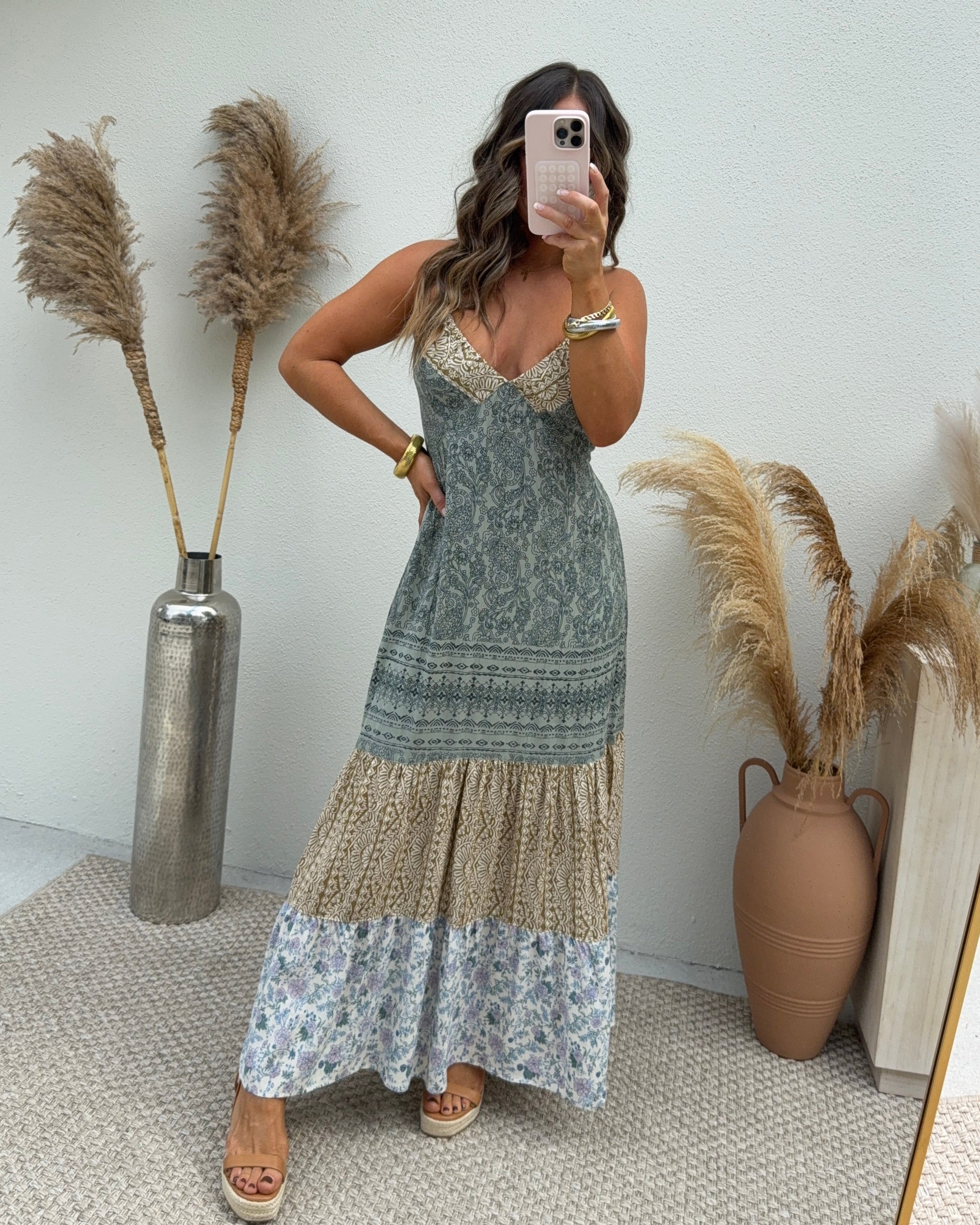 Before Daylight Jade Maxi Dress