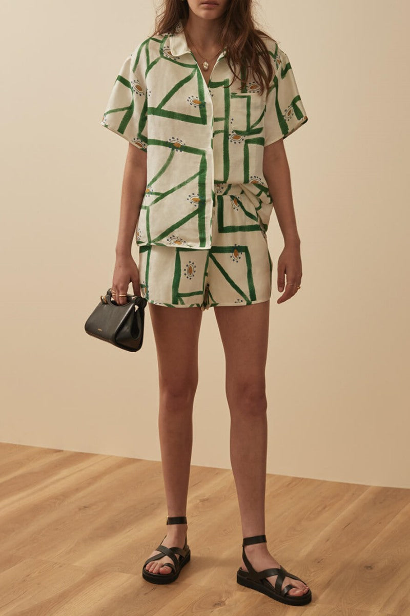 Calista Breeze Printed Two-Piece Set