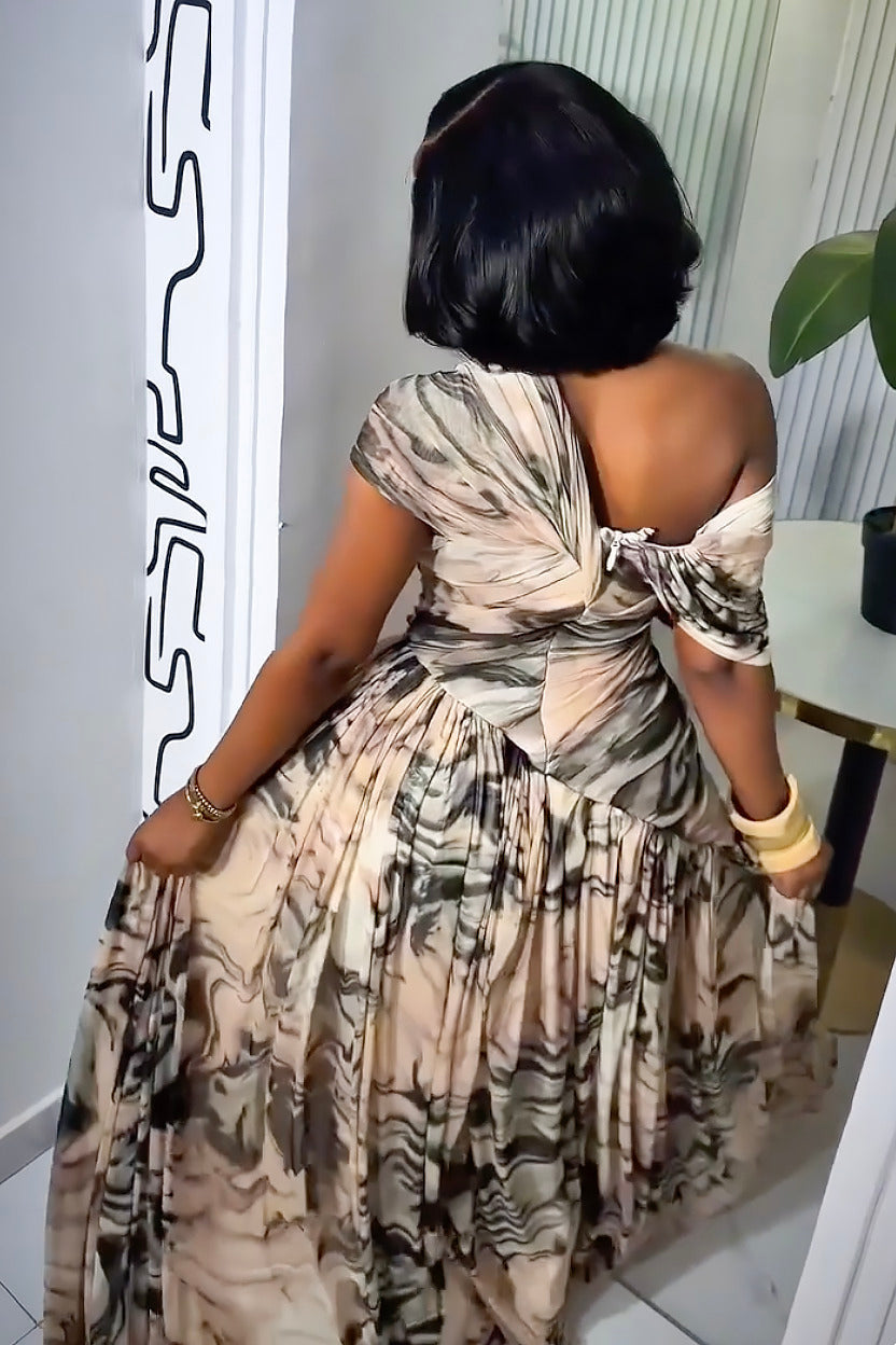 Sienna Marble Muse Maxi Dress