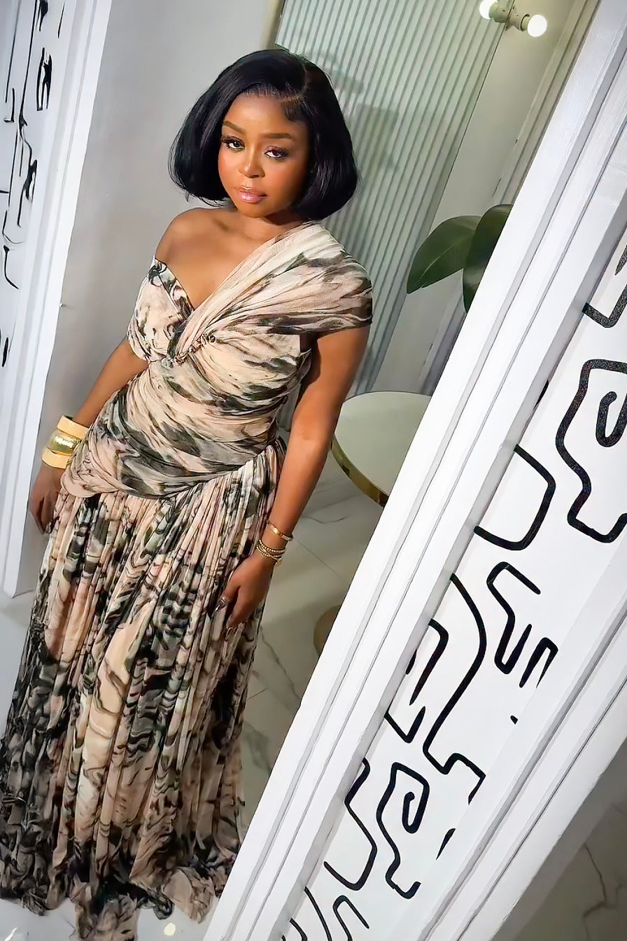 Sienna Marble Muse Maxi Dress