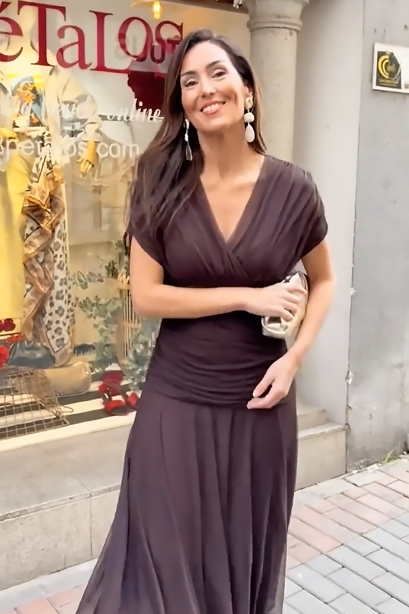Sienna Grace Mesh Midi Dress