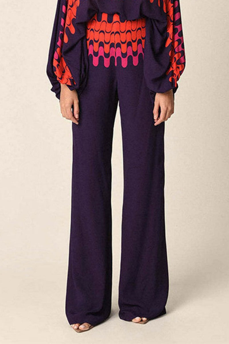 Selene Fluid Wave Two-Piece Set