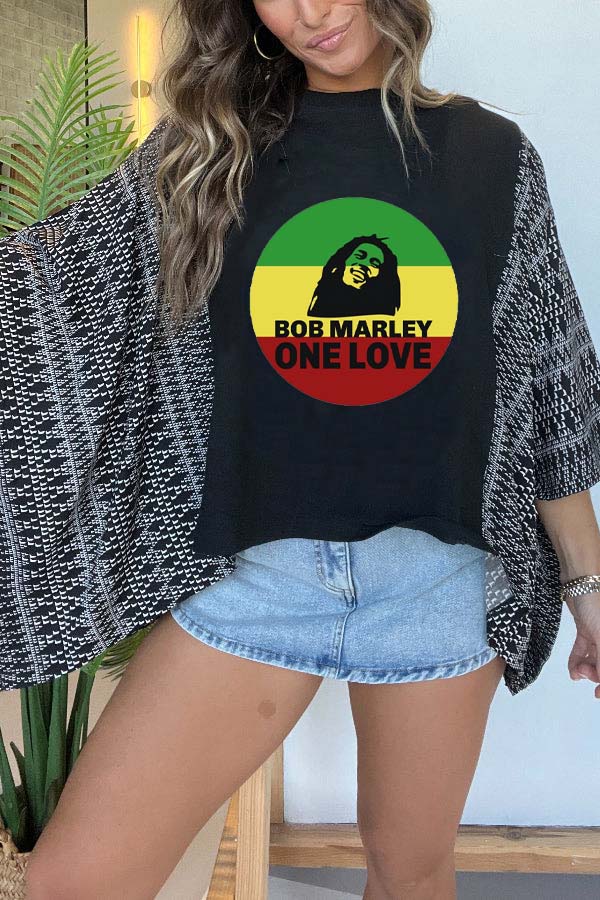 Bob Marley One Love Mix & Match Tee（No Patch）