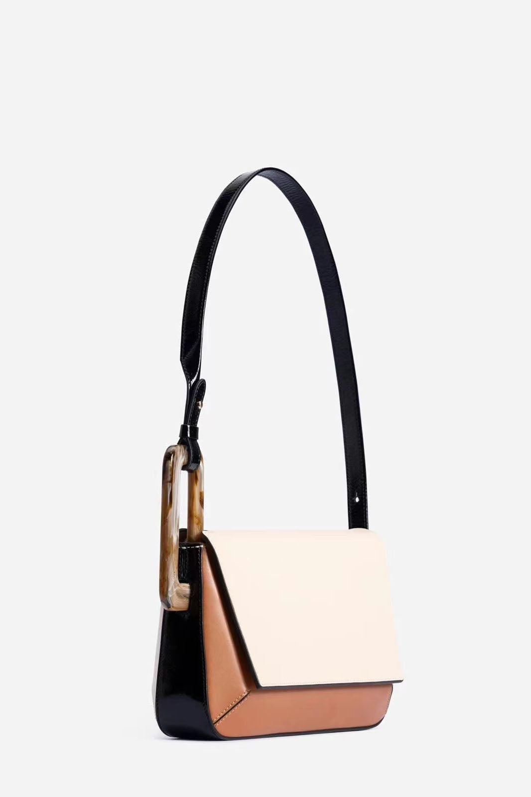 Luma Color-Block Patchwork Bag