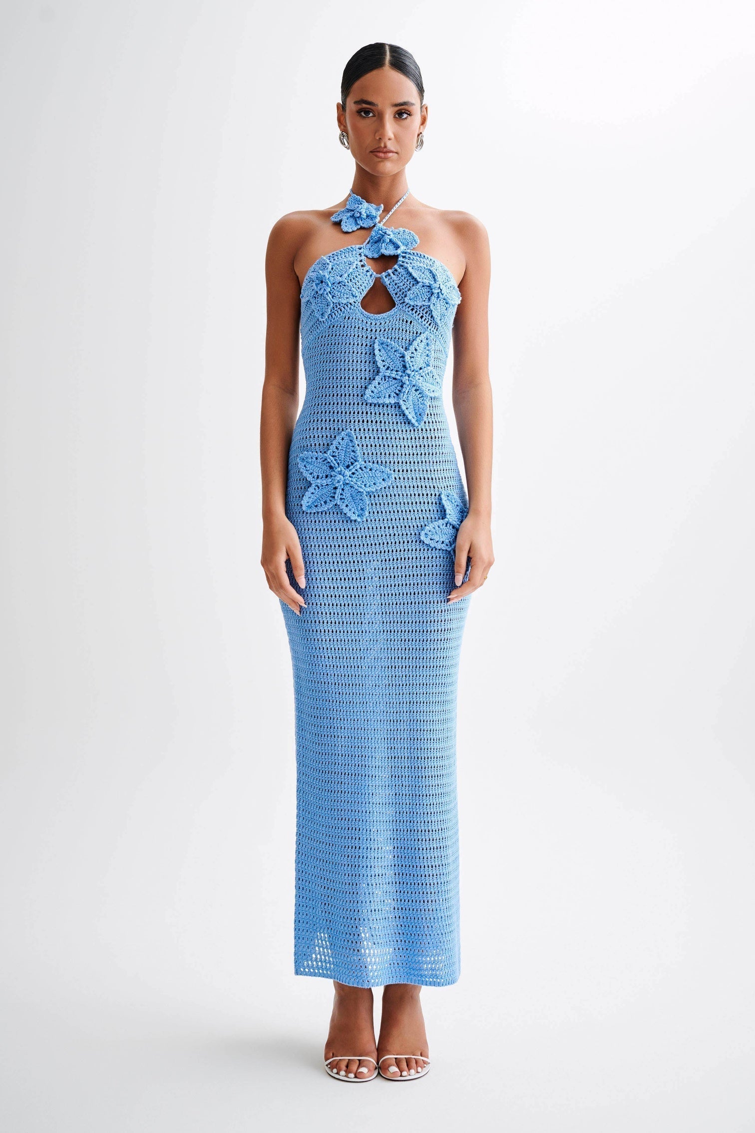 Brielle Bloom Fishtail Maxi Dress