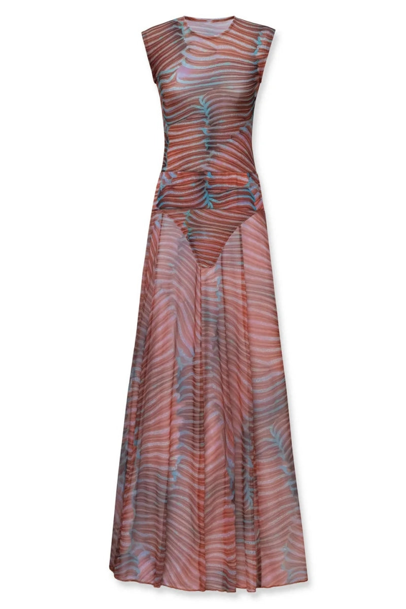 Solara Ripple Glow Mesh Two-Piece Set