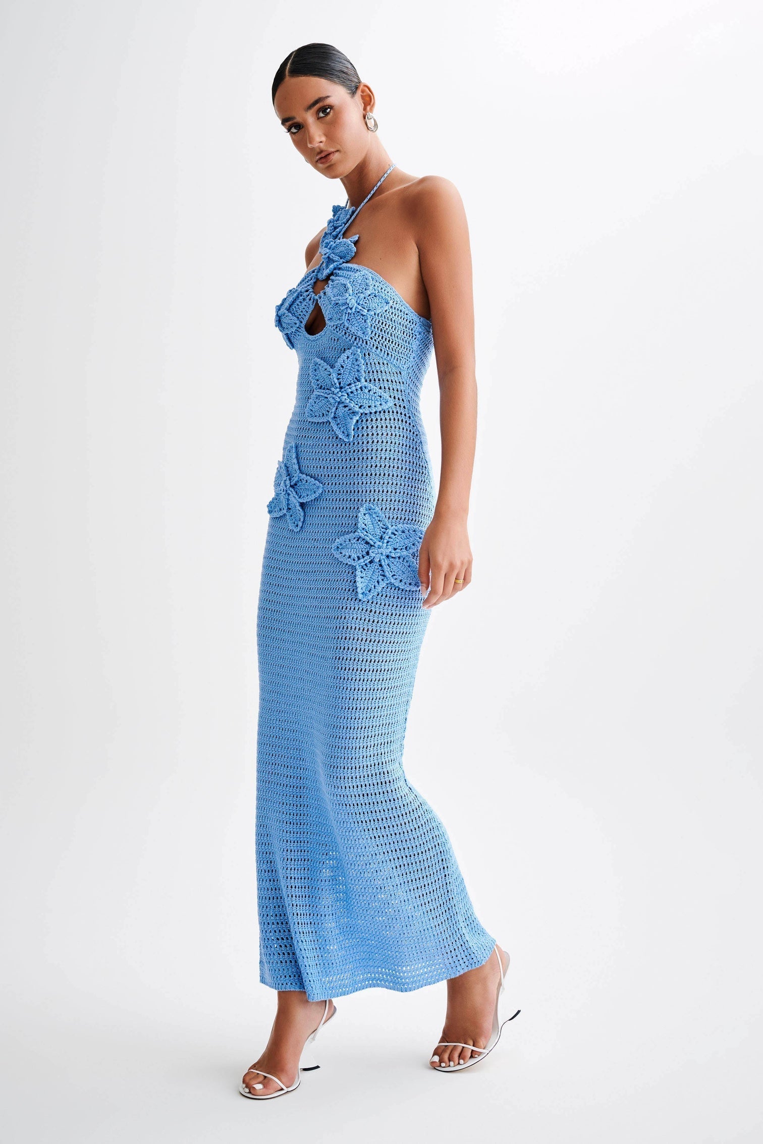 Brielle Bloom Fishtail Maxi Dress