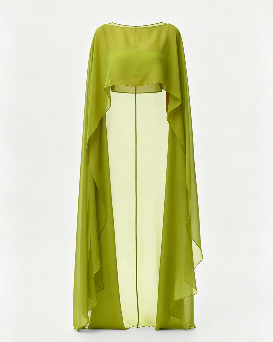 Celestia Feathered Satin Skirt Set