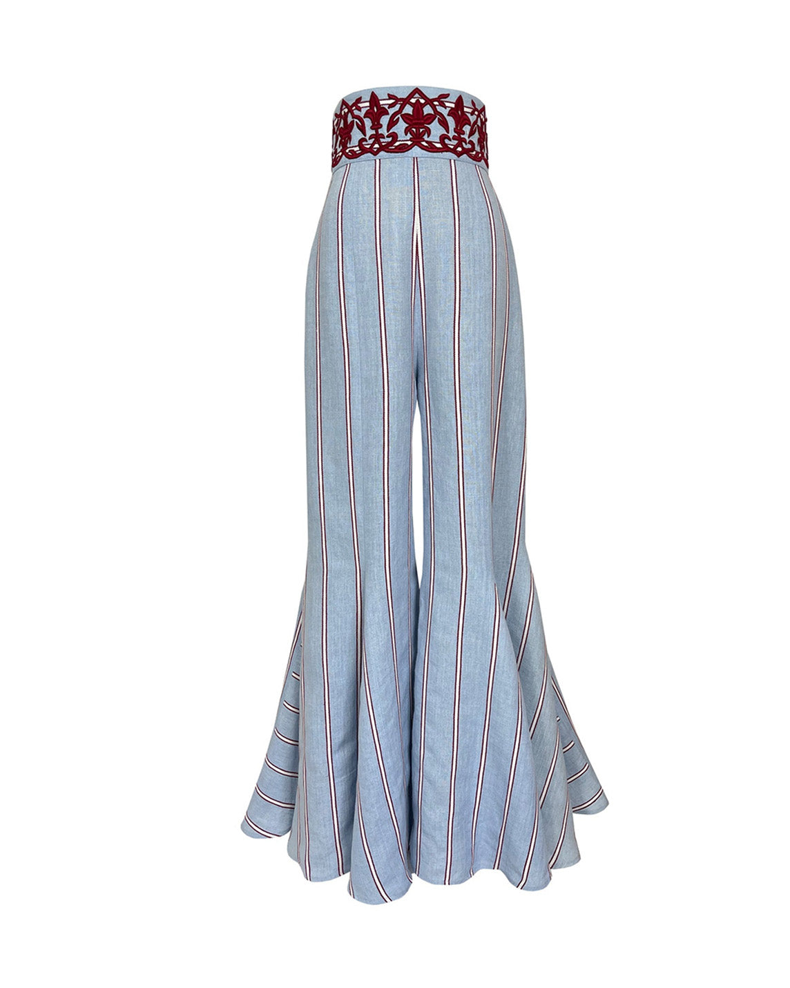 Cordelia Embroidered Stripe Set