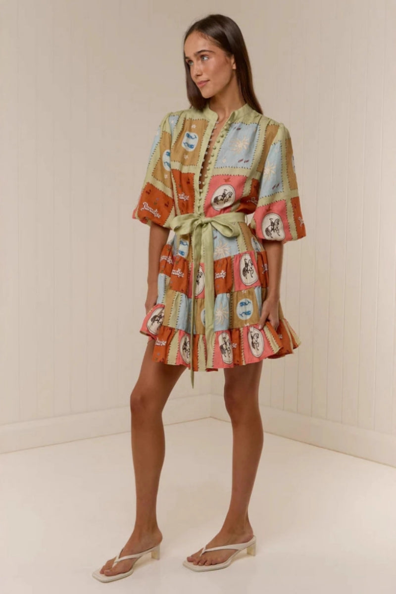 Elowen Linen Shirt Dress