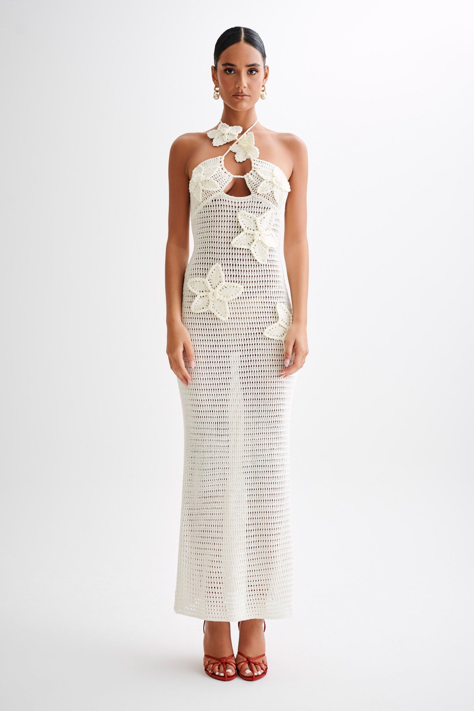 Brielle Bloom Fishtail Maxi Dress