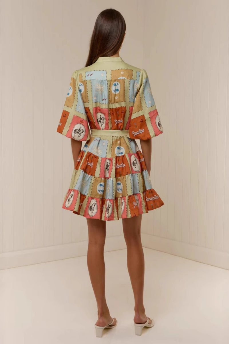 Elowen Linen Shirt Dress