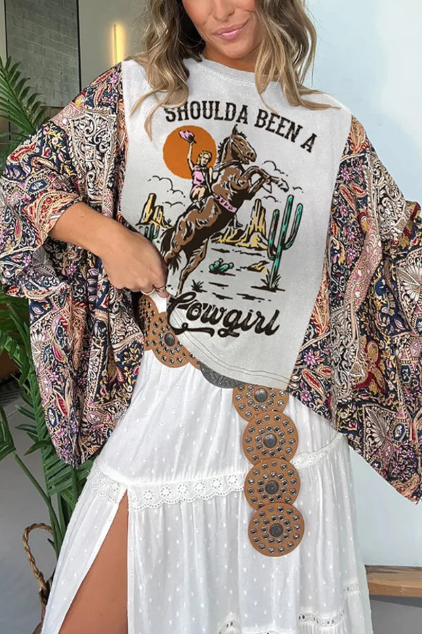 Western Mix & Match Tee（No Patch）