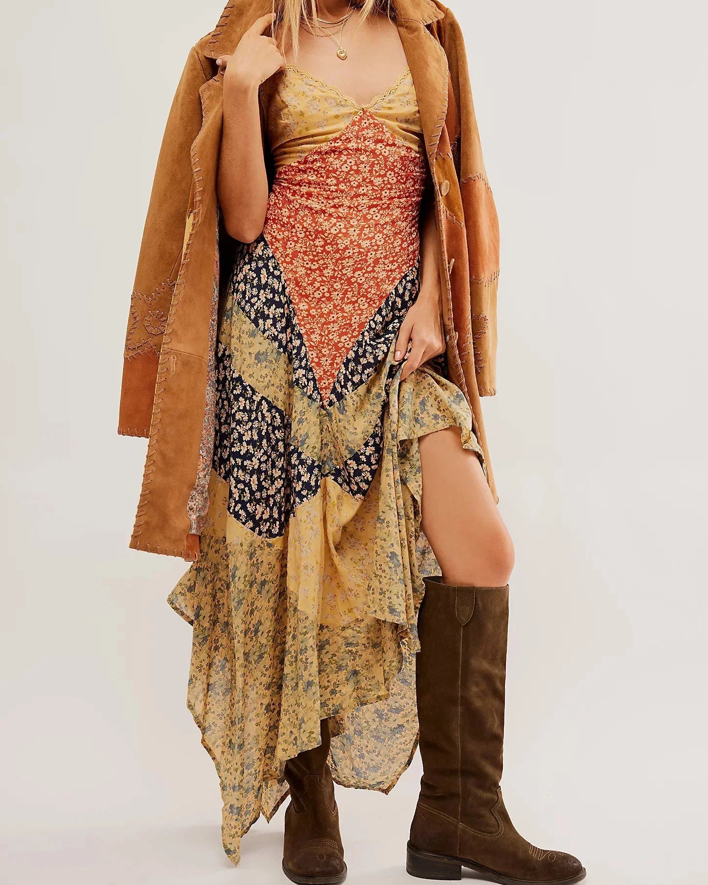 Flowers Floral Maxi Dress