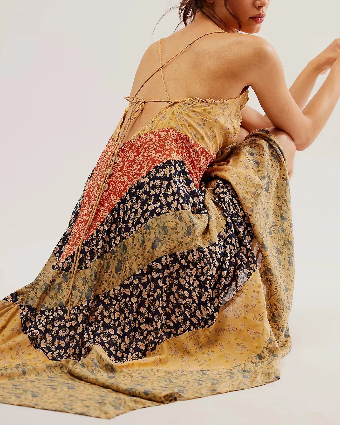 Flowers Floral Maxi Dress