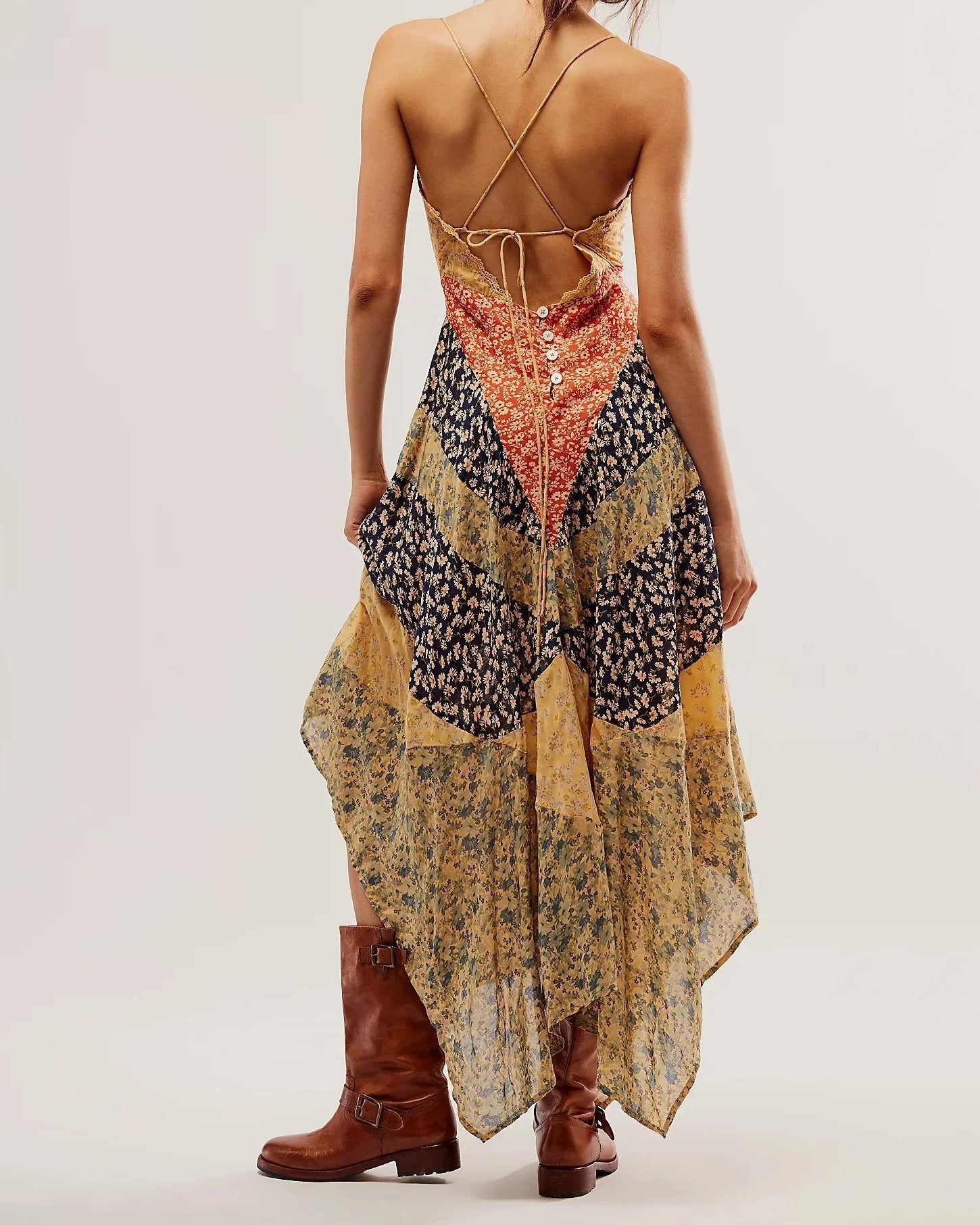Flowers Floral Maxi Dress