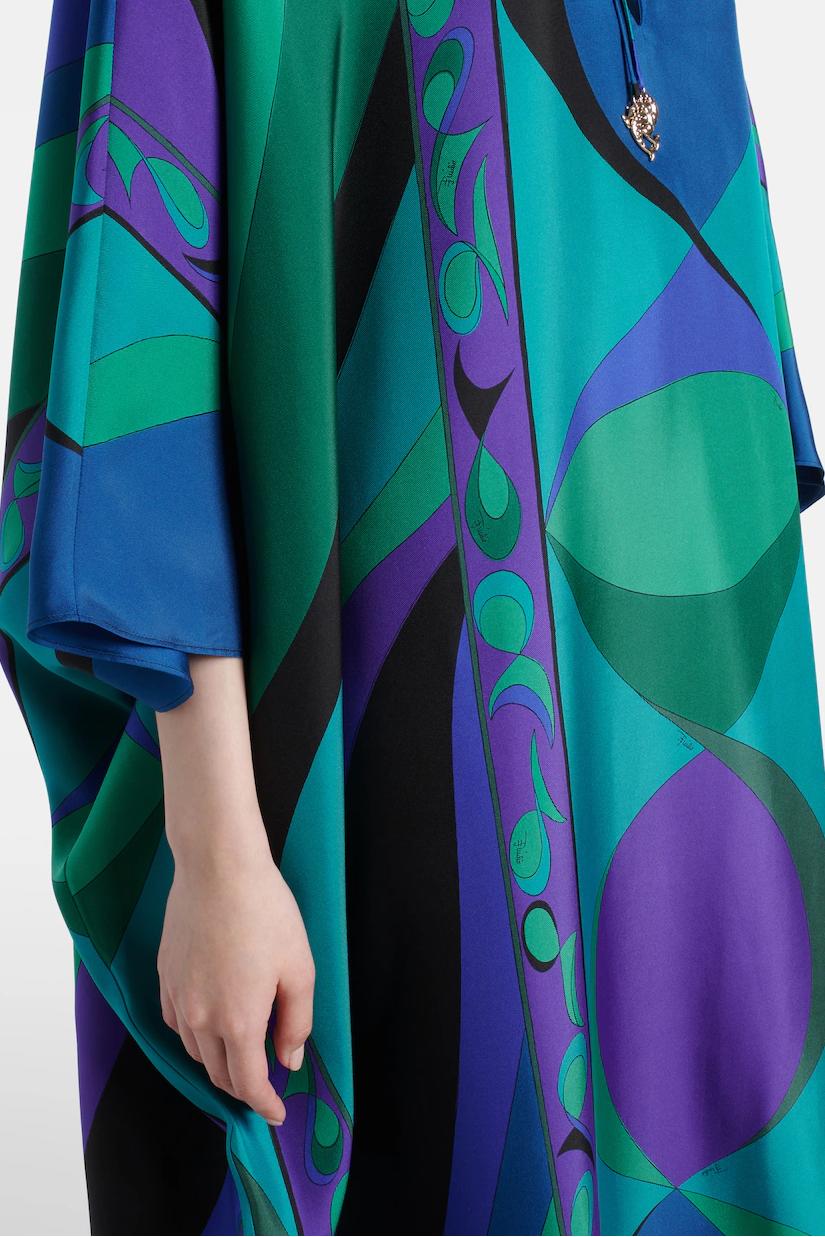 Aurelia Prism Flow Satin Dress