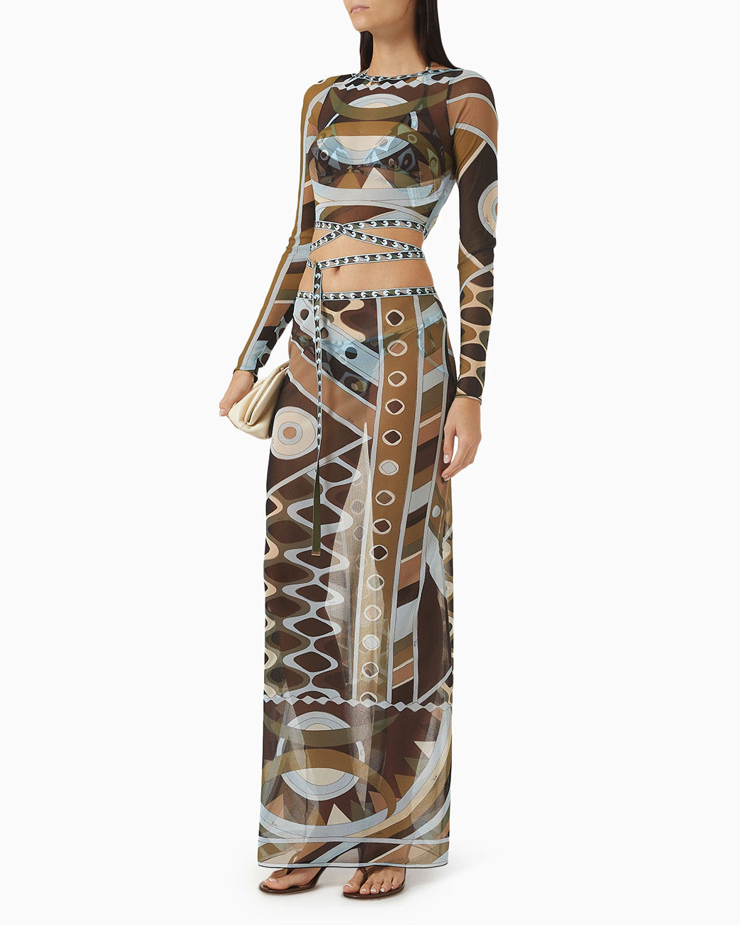Mirage Mesh Column Skirt