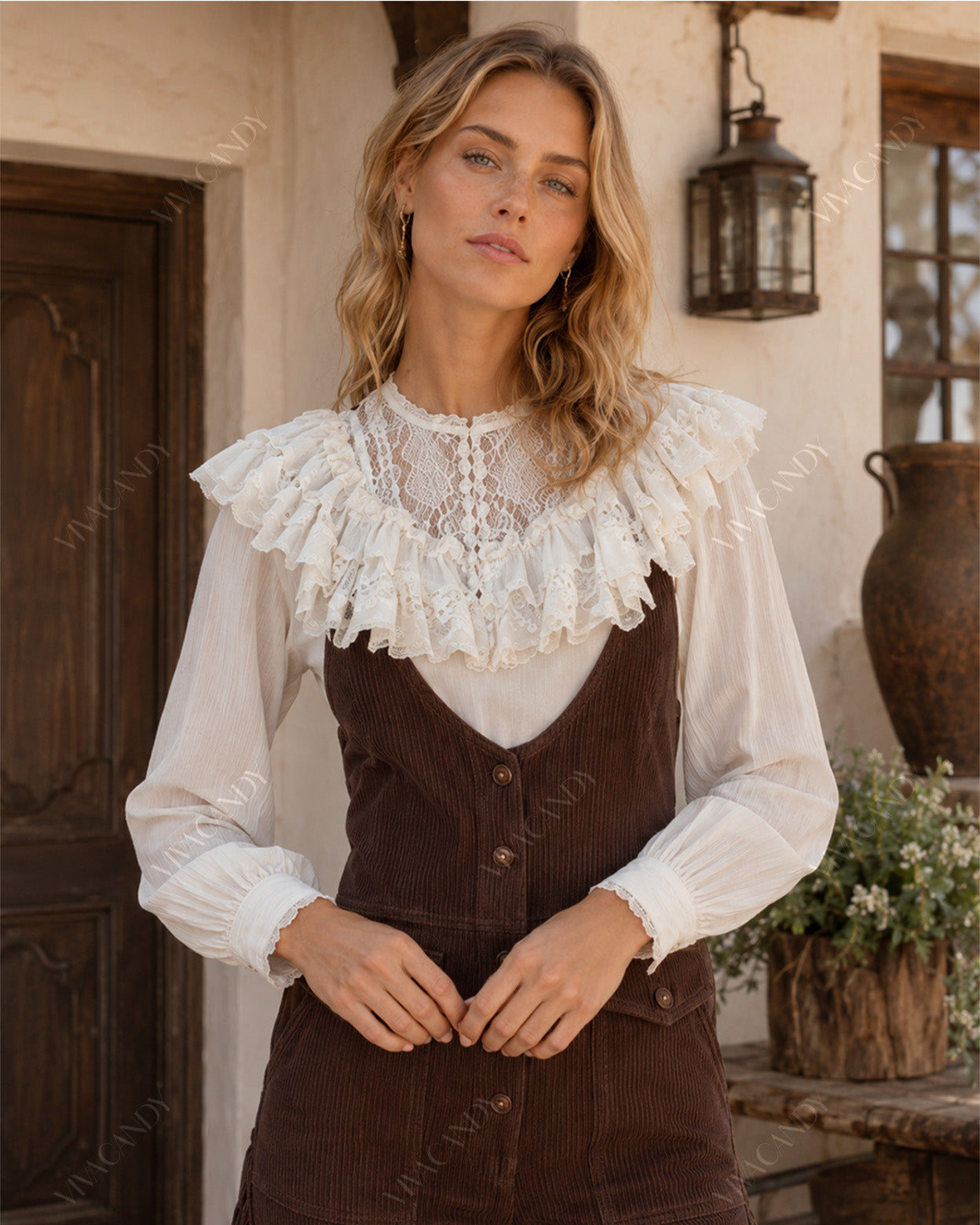 Savannah Fringe Western Jumpsuit