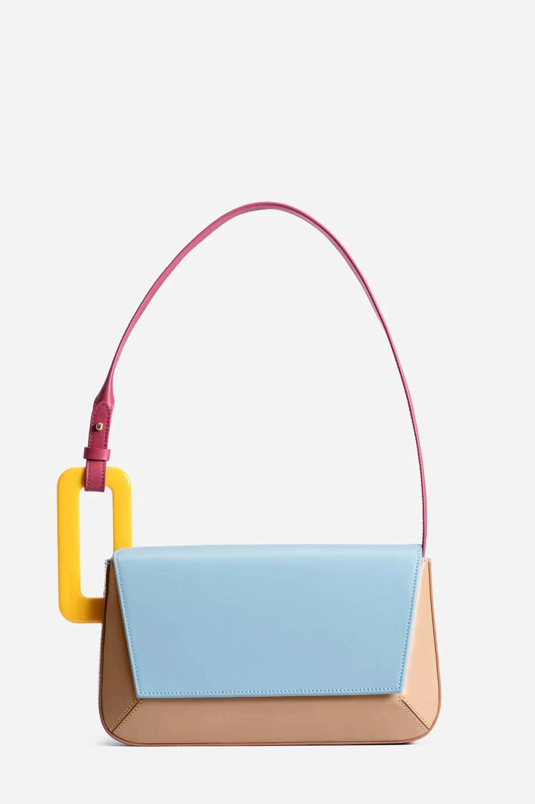 Luma Color-Block Patchwork Bag