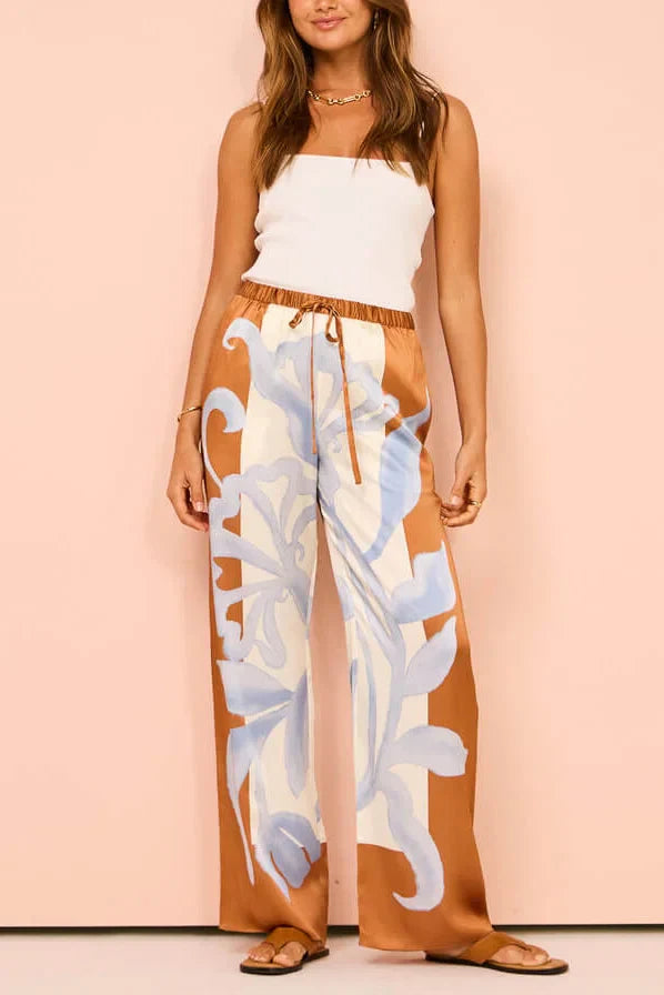 Solara Bloom Printed Two-Piece Set