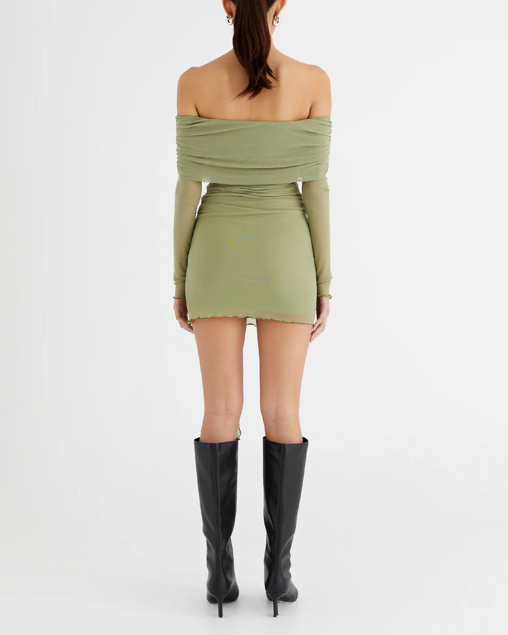 Serene One-Shoulder Mini Dress