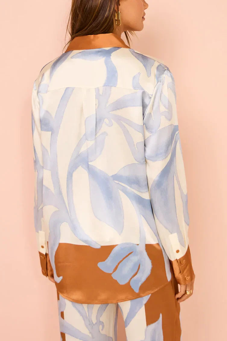 Solara Bloom Printed Two-Piece Set